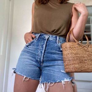 Agolde Dee Jean Shorts